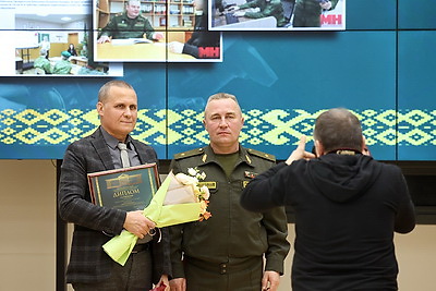 В Минске наградили журналистов за лучшее освещение в СМИ темы Вооруженных Сил и патриотического воспитания