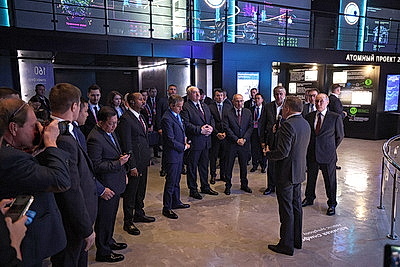 Лукашенко принимает участие в Глобальном атомном форуме