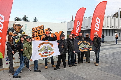 Мотопарад H.O.G. Rally Minsk стартовал от Кургана Славы в праздничный Минск