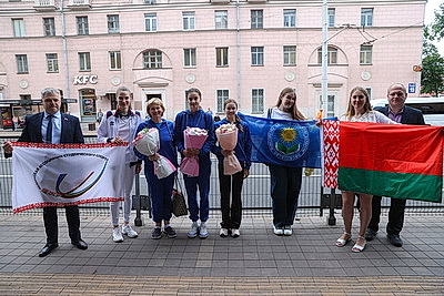 Белорусские спортсменки вернулись с Универсиады