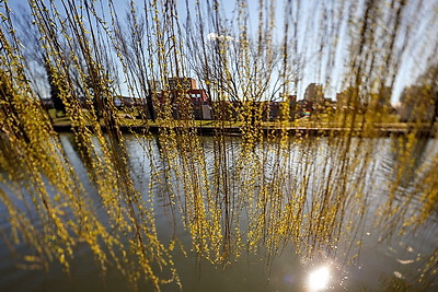 Весенний день в городах Беларуси