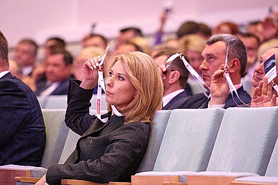 Белорусскую партию \"Белая Русь\" возглавила Чемоданова