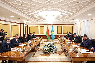 В Астане прошла встреча премьер-министров Беларуси и Казахстана