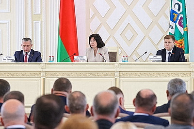 Выездное заседание Президиума Совета Республики проходит в Гомеле