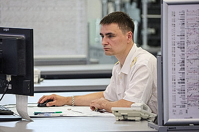Сергеенко ознакомился с Центром управления перевозками БЖД