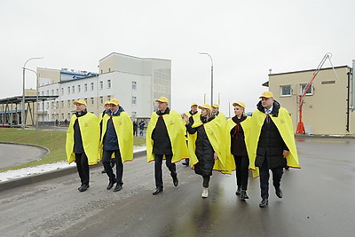 Комбикормовый завод открыт после реконструкции в Витебском районе