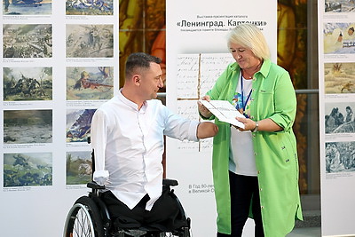 Выставка \"Блокада. Карточки\" открылась в НББ