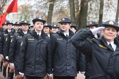 Надежность, профессионализм, отвага. Годовщину образования Департамента охраны МВД отметили в Гродно