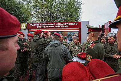 Обладателями крапового берета во внутренних войсках МВД стали почти 80 бойцов