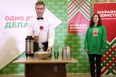 \"Одно дело делаем\": встречи предприятий-партнеров проходят на \"Марафоне единства\" в Гродно