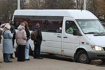 Очереди на маршрутки в сторону Логойска и Смолевичей
