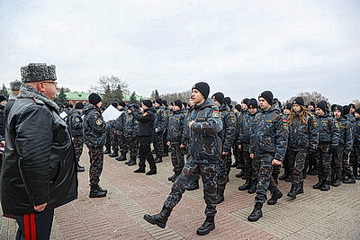 Более 500 учащихся произнесли в Брестской крепости клятву воспитанников военно-патриотических клубов