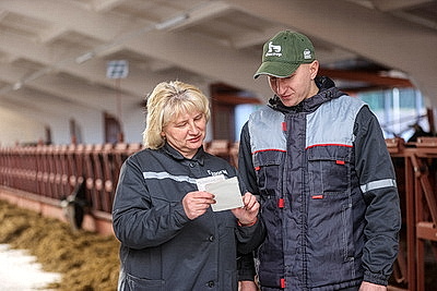 С учетом последних достижений в животноводстве. В Островецком районе торжественно открыли МТК