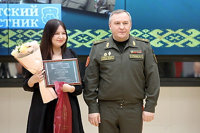 В Минске наградили журналистов за лучшее освещение в СМИ темы Вооруженных Сил и патриотического воспитания