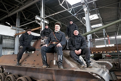 Ходовую копию танка Т-34 создают на \"Линии Сталина\"