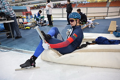 Чемпионат страны по конькобежному спорту проходит на \"Минск-Арене\"