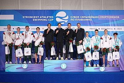 Пловец Пекарский победил на Кубке сильнейших, у белорусов более 50 наград турнира