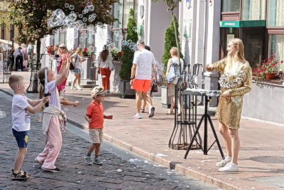 Фестиваль сыра и флайборд-шоу. Гродно отметил День города
