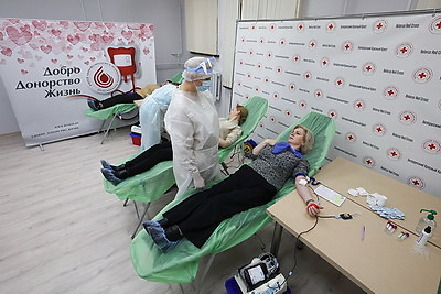В рамках акции БКК \"Сила волонтерского сердца\" уже сдали кровь почти 1600 волонтеров
