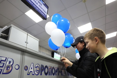Первый регулярный авиарейс отправился из Могилева в Москву