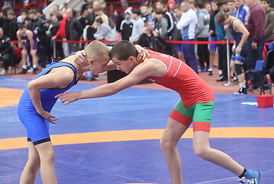 Более 200 юных борцов участвуют в республиканской спартакиаде в Гомеле