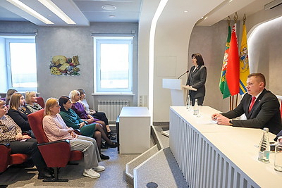 Развитие регионов, экономика. Кочанова встретилась с коллективом Верхнедвинского маслосырзавода