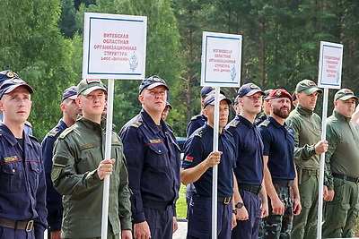 Чемпионат БФСО \"Динамо\" по стрельбе из табельного оружия проходит в Могилевской области
