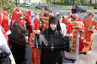 Благодатный огонь доставили в Гродно