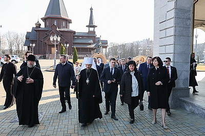 Парламентская делегация Республики Сербской посетила Храм-памятник в честь Всех Святых