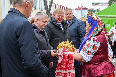 Областной фестиваль-ярмарку \"Дажынкі-2025\" приняли Лельчицы