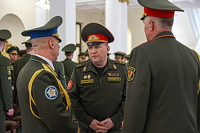 Хренин: созданный в Беларуси цикл военного образования ценится и нашими зарубежными друзьями