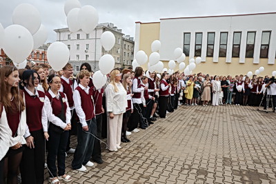 Торжественное мероприятие ко Дню знаний прошло в Могилеве