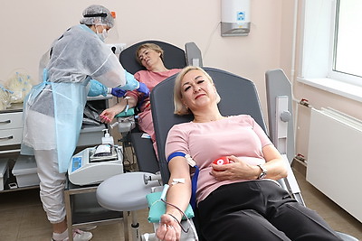 В Беларуси проходит акция ко Всемирному дню донора крови