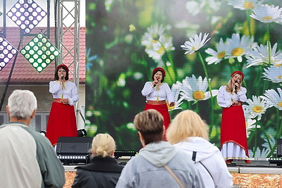 \"Дажынкi-2025\". Как в Заславле проходит областной праздник тружеников села