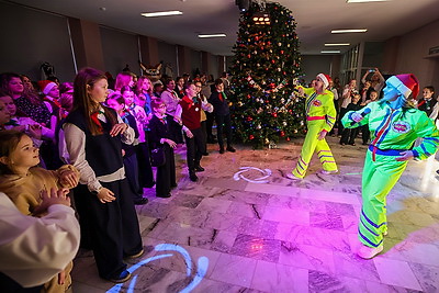 Всебелорусская пионерская елка объединила лучших юных лидеров страны