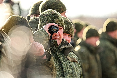 Борьба с дронами и бой в лесу. В Лепельском районе проходит оперативный сбор командного состава ВС