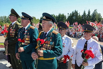 Могилевчане встречают День Независимости