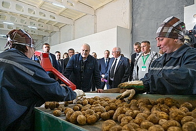 Лукашенко совершил рабочую поездку в Могилевскую область