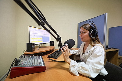 Молодые кадры на Белорусском радио