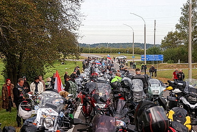 Мотопарад H.O.G. Rally Minsk стартовал от Кургана Славы в праздничный Минск