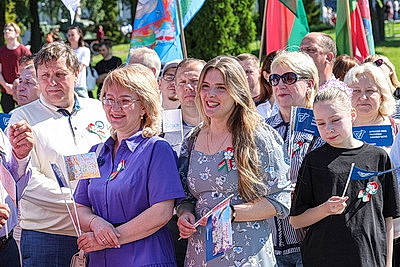 Праздничные мероприятия ко Дню Независимости проходят в Витебске
