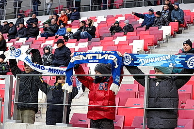 Футболисты минского \"Динамо\" победили в матче чемпионата Беларуси