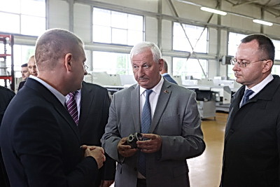 Пархомчик ознакомился с производством \"ТермоБрест\"
