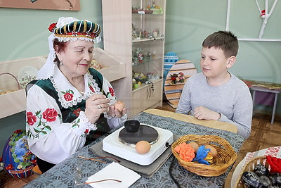 Нематериальное наследие. Традиция создания сопоцкинской писанки