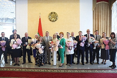 Во Дворце Республики наградили лауреатов конкурса \"Врач года Республики Беларусь\"