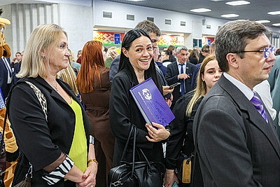 В столичном Дворце спорта проходит праздничное мероприятие к 100-летию спортивной отрасли