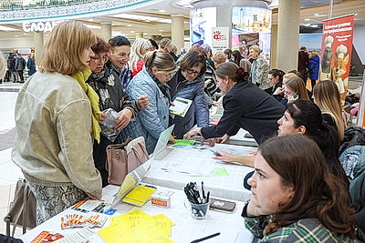 В Минске проходит общереспубликанская ярмарка вакансий для пожилых и инвалидов
