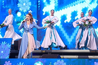 В столичном Дворце спорта проходит праздничное мероприятие к 100-летию спортивной отрасли