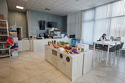 В пунктах размещения на границе с Литвой организованы все необходимые условия для комфортного ожидания водителей