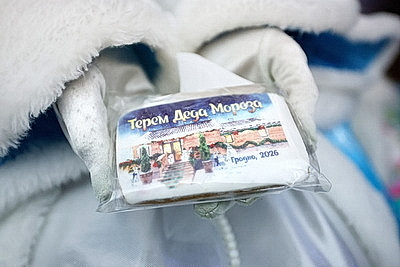 Сказочный терем Деда Мороза в Гродно ежедневно принимает юных посетителей